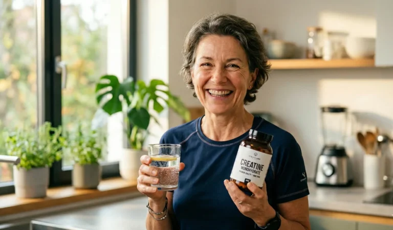 Creatina para mujeres mayores de 50: beneficios reales en la menopausia